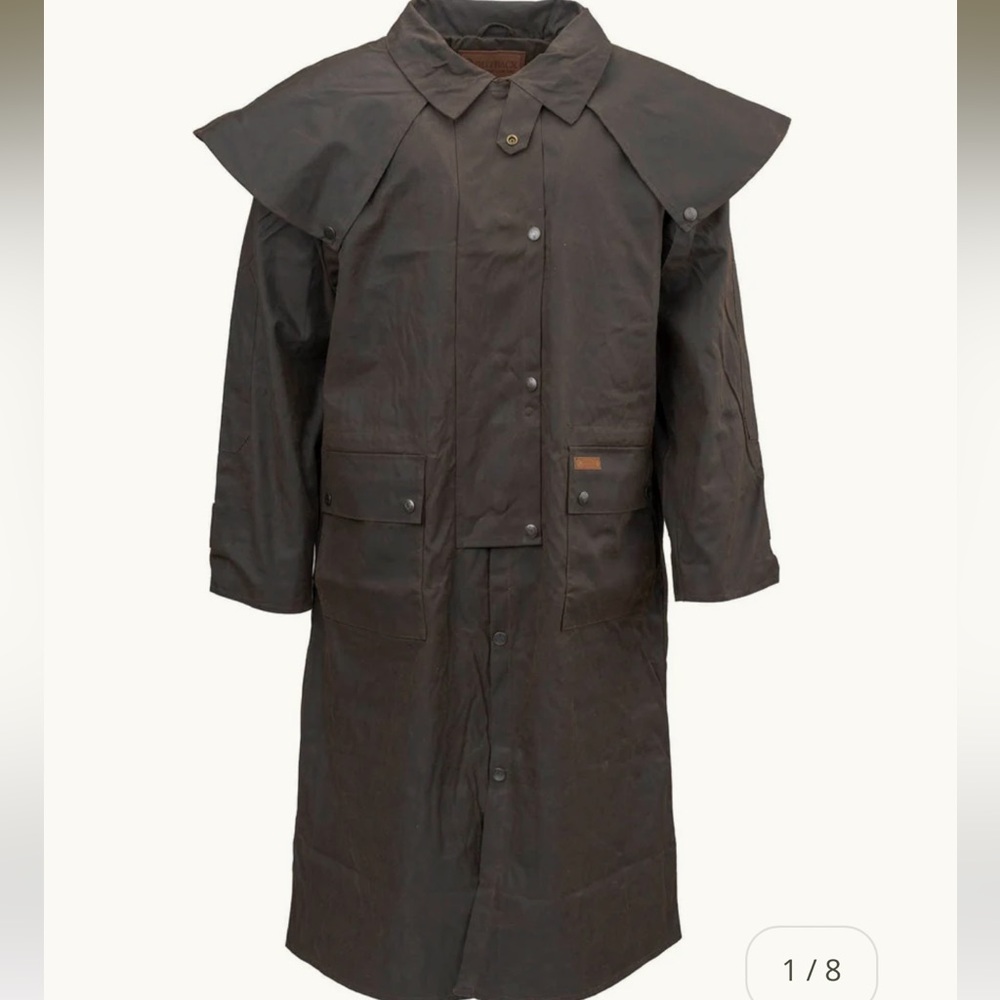Men's Dark Brown Coat